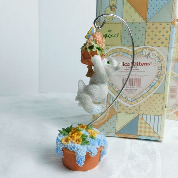 Calico Kittens Enesco Lot of 2 Kitty Figurines 826030A 488666A Boxed NEW NIB - Picture 4 of 14